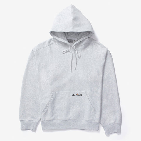 Hooded Label Script Sweat | I034430.482XX