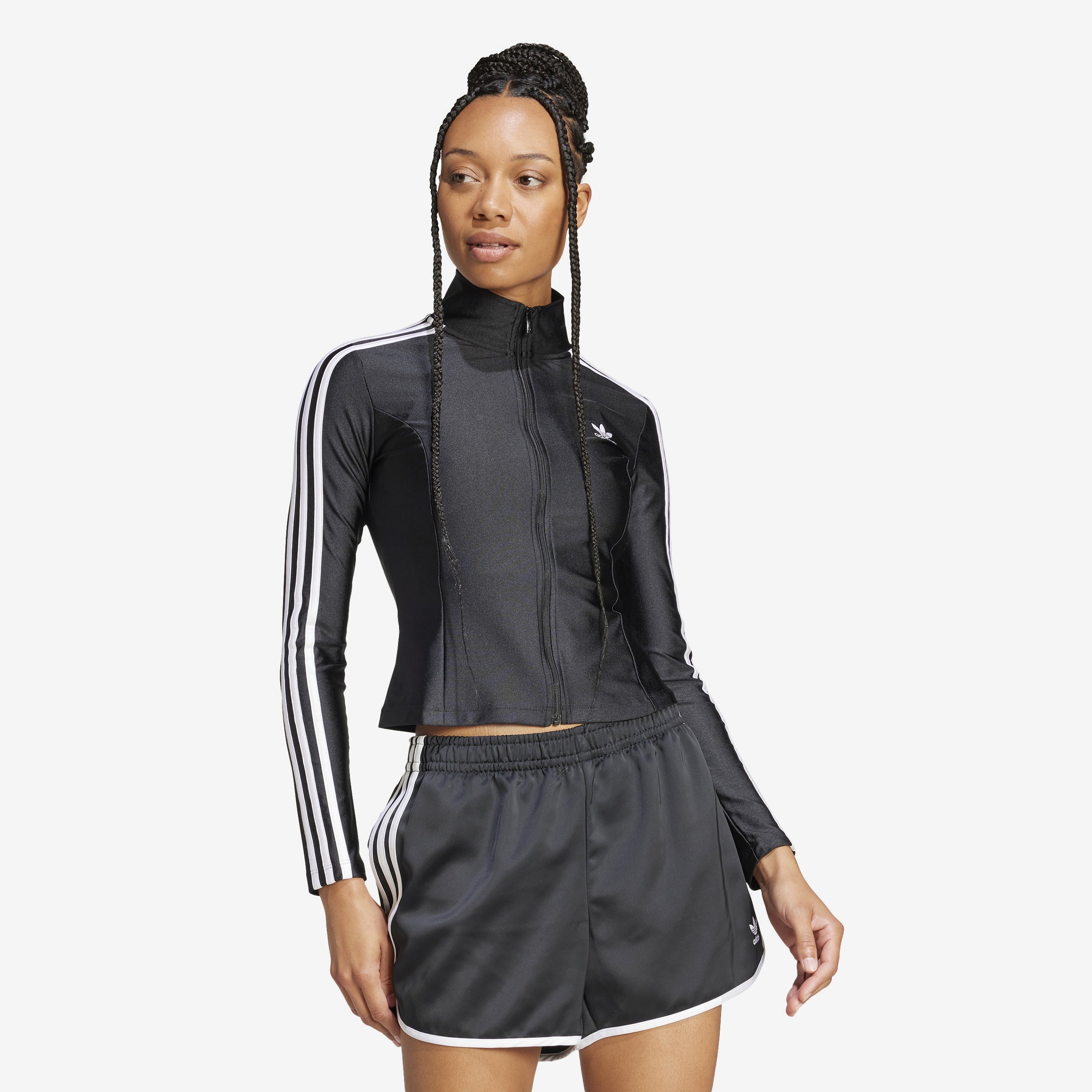 Wmns Adicolor 3 Stripe Slim Track Top