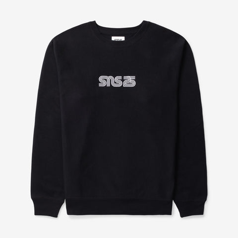 SNS 25th Anniversary Crewneck | SNS-25-CREW-BLK